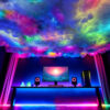 Thunder Smart LED 3D Ceiling Cloud Light, 9 Square Metre Coverage [Without Easy Removal Kit]