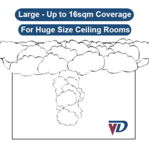 large ceiling cloud led